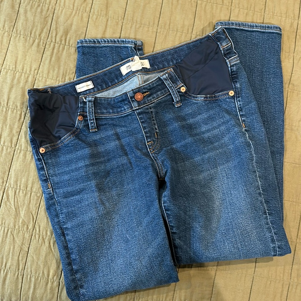 Madewell maternity jeans